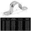 20 Pcs Ø 10 mm U Pipe Clamps,u Shaped Brackets,u
