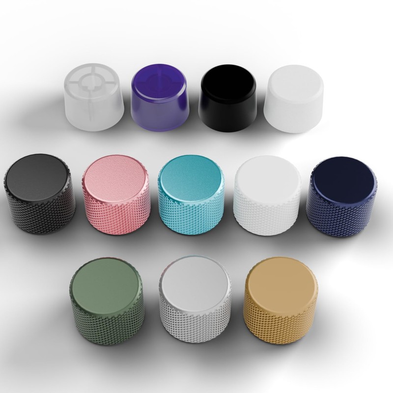 Glorious Gaming - Rotary Knob (Metal/Arctic Blue) for GMMK 3,
