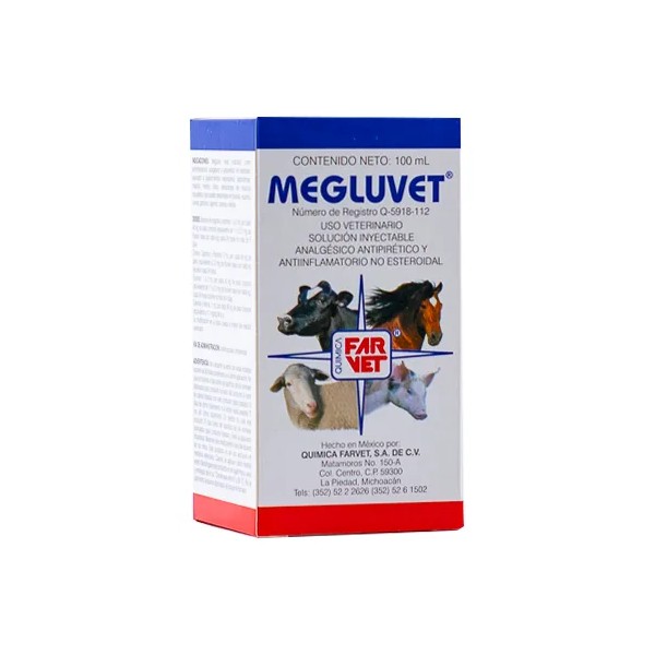 Megluvet Antiinflamatorio, Analgésico Y Antipirético 100ml