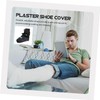 KOMBIUDA Protective Plaster Warm-wrapped Shoe Cover Cast Boot Foot Injury