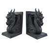 Gothic Dragon Bookends Midieval Book Ends Evil Medieval 8266