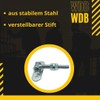 WDB - Gate Rod Adjustable Mounting Plate - Hinges Garden