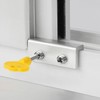 Screen Window Lock Stopper - Dual Type (2-Pack) Dual D 2ea