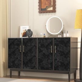 ReWallpaper Matte Black Peel and Stick Wallpaper Textured Velvet Wallpaper Black Contact Paper for Cabinets 17.5inX23ft Self Adhesive Soft Velvet Fabric Roll for Living Room Accent Wall Office Decor