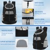 Dog Carrier Backpack Pet Puppy Carrier Front Pack Breathable Head