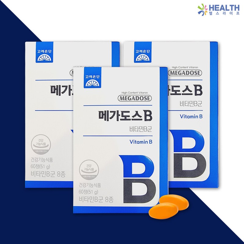 Goryeo Eundan Korea Eundan Megadose B Vitamin B Complex 850mg
