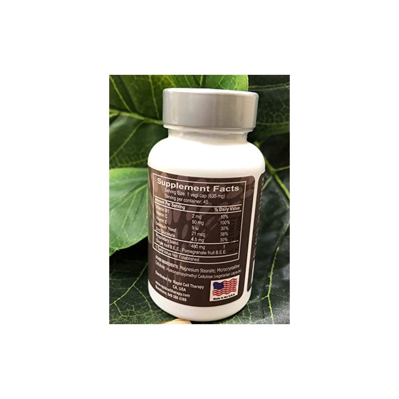 RAPID CELL THERAPY HEPACOL 45 Capsules/Bottle to Enhance Healthy Liver