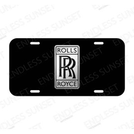 Amel Rolls Royce Luxury Car Rolls-Royce License Plate Front Auto Tag