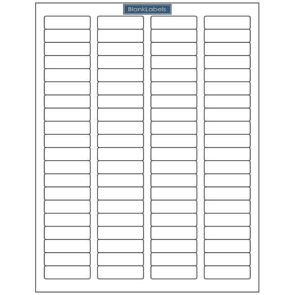 Premium Life White Self Adhesive Labels (Word Sizes) White Matte
