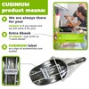 CUSINIUM 24 oz Aluminum Ice Scoop with Holder