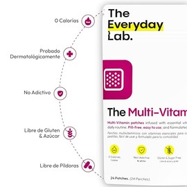 The Everyday Lab - The Multi-Vitamin Patch Todas tus vitaminas en un solo Parche (Sobre)