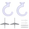 OBSTKUCHEN Large Swag Ceiling Hooks Heavy Duty Swag Hook with