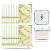 Innisfree Active Mask Vita C (Transparent Whitening) 20 sheets + Play Green Cosmetic Pouch (Green) / 이니스프리 액티브 마스크 비타C (투명미백) 20매+플레이그린 화장품 파우치 (그린)