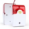 Taikuwu 105 dB Wired Flashing Strobe Siren Sound Alarm Home