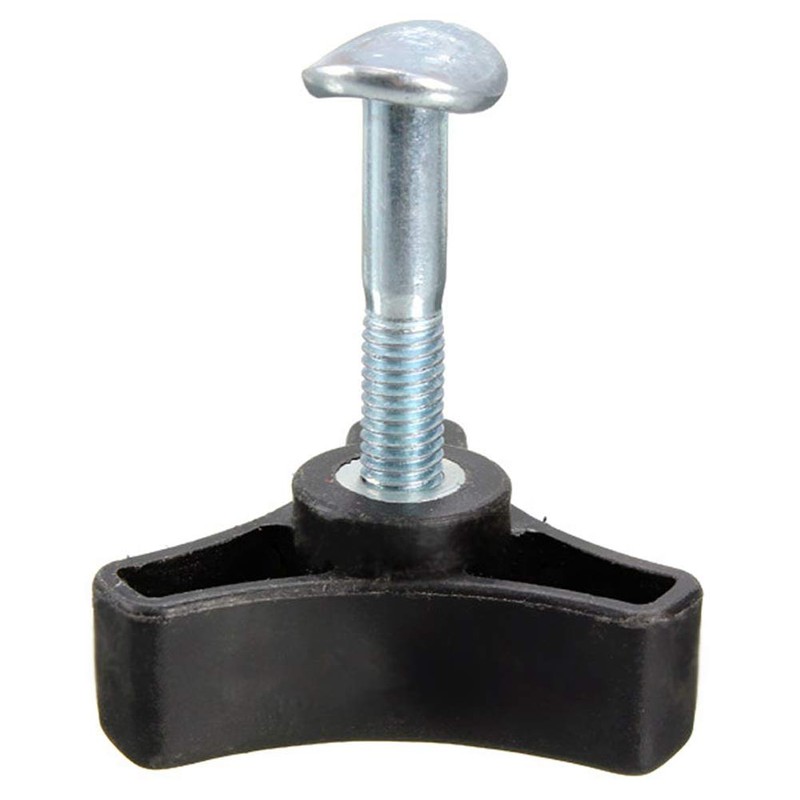 DENPETEC Triangle Knob Handle,Wing Nut and Bolt Power Equipment, Bolt