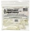 TRUEFLIGHT Feathers Shield Cut 4 RW White 100/PK.