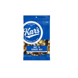 Kar’s Nut 'N Yogurt Trail Mix, 7 oz Snack Mix – Bulk Pack of 12, Gluten- Free Snacks
