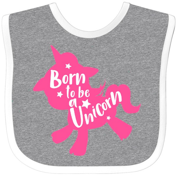inktastic Born To Be a Unicorn, Unicorn Silhouette, Stars Baby