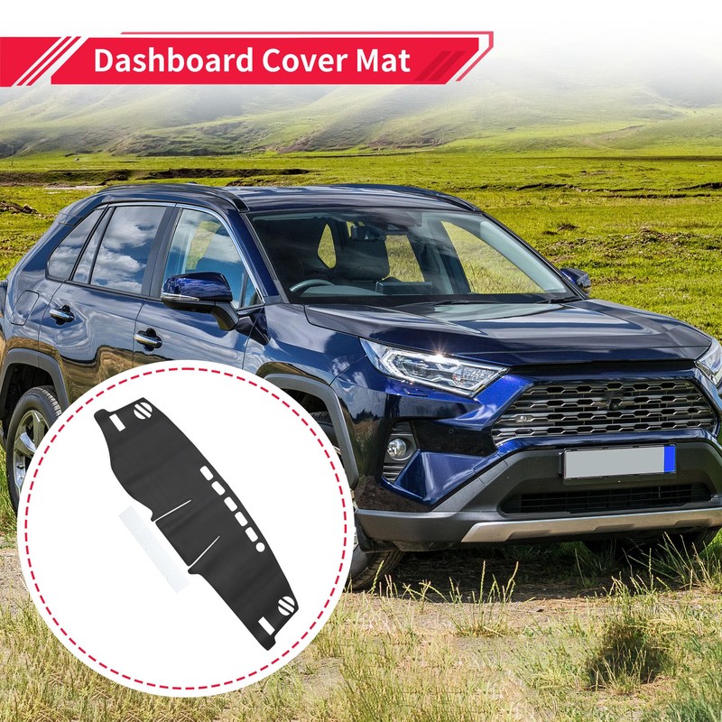 FUELHOOD Dashboard Cover Dash Cover Mat Carpet for Toyota RAV4