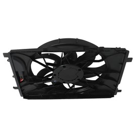 ANTUKO Engine Radiator Cooling Fan Assembly Replacement for C250 C300 C350 GLK350 E250 E350 2008-2017 2045000293