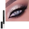 White Shimmer Eyeshadow Stick, Pearl White Glitter Eye Shadow Pencil