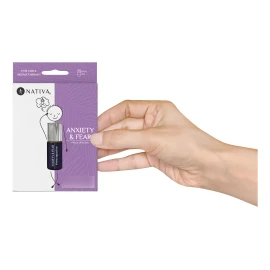 Nativa5 Roll On Aromaterapia Ansiedad Y Miedo Aceites Esenciales 3ml