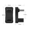 AreMe 180 Degree Angle USB C Adapter 2 Pack, 180°