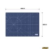 OLFA 223BSNV Bi-Fold Cutter Mat, A3 Navy (For Stationery Only)