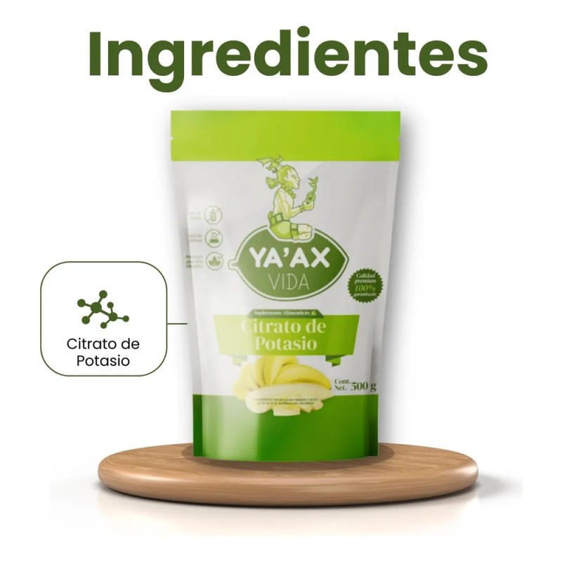 Citrato De Potasio Polvo 100% Puro 500 Grs Envío Gratis
