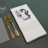 'Penguin With Ice Cream Cone' Cotton Napkin/Dinner Cloth (NK00040899)