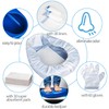 Bedpan Set with 30 Super Absorbent Pads and Disposable Liners,