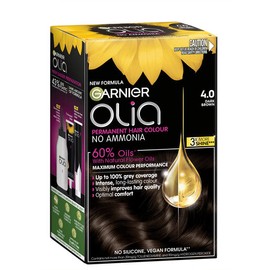 Garnier Olia 4.0 Dark Brown No Ammonia Permanent Hair Colour