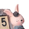 Innovative Rabbits Cabin Calendar Decorative TV Cabinet Decoration for Wedding
