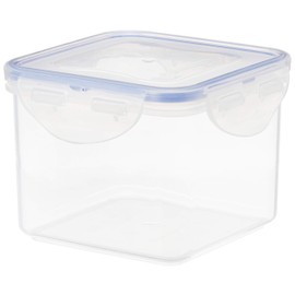 Lock & Lock Classic Square Food Container, Tall, 680ml. (121 x 121 x 87mm)