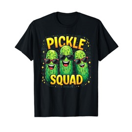 Pickle Squad Shirt Cucumber Cute Pickle Jar Funny Pickle T-Shirt
