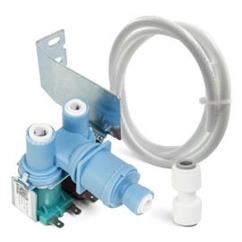 W10408179 2304757 2205762 Refrigerator Water Inlet Valve by Canamax Compatible with Whirlpool Kenmore Maytag KitchenAid, Replaces W10179146 W10155357 4389177 W10408179VP, 2188746