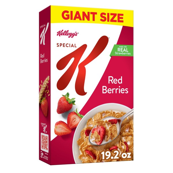Kellogg's Special K Breakfast Cereal, Family Breakfast, Fiber Cereal, Giant
