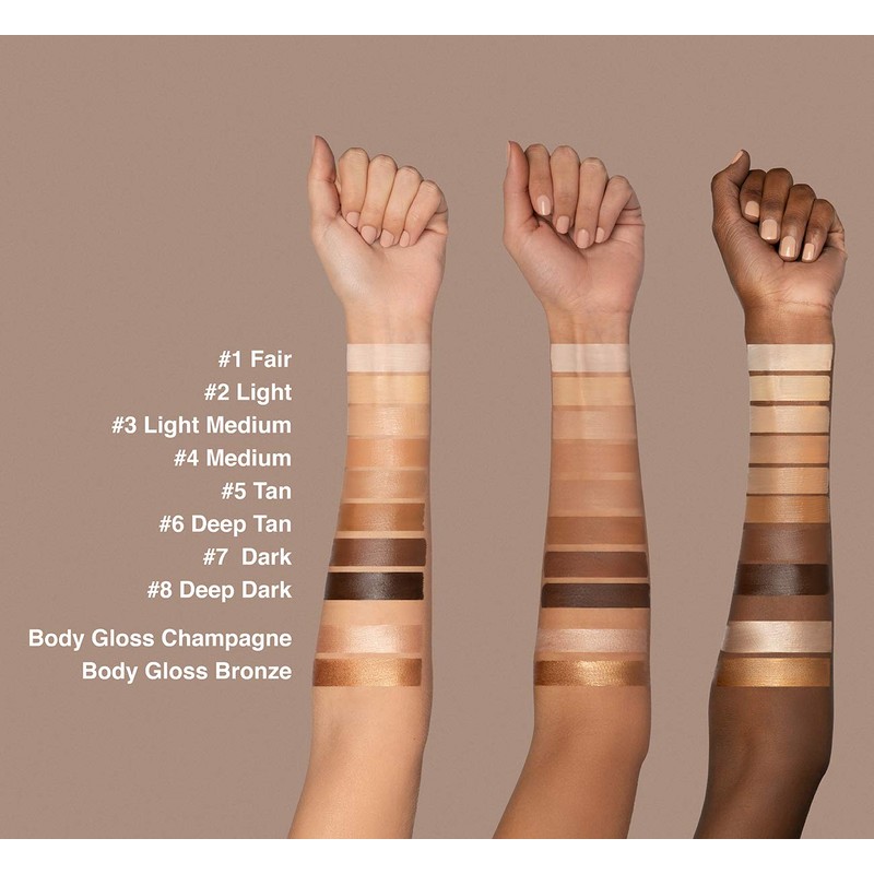 S19 SUPER FX Body Makeup, TAN - Smoothes & Evens