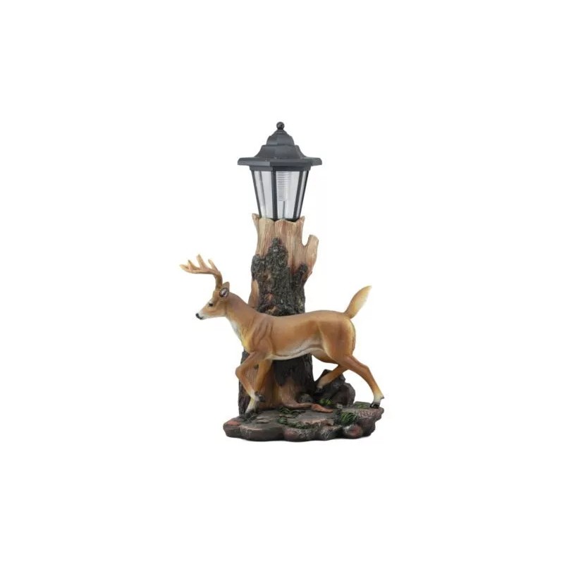 Ebros Gift The Emperor 12 Point Buck Deer Statue Rustic