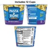 Pasta Roni Cups, Butter & Garlic, 2.15 Oz (Pack of