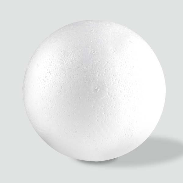 White Foam Balls Polystyrene Craft Balls Art Decoration Balls for