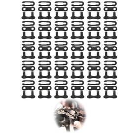 30 PCS Bicycle Bike Metal Chain Connectors Repair Parts Master Link for Bicycle Chain, Missing Link Bike Chain Connector,for Bike Bicycle,Mini Bike,Karting Pit,ATV Scooter