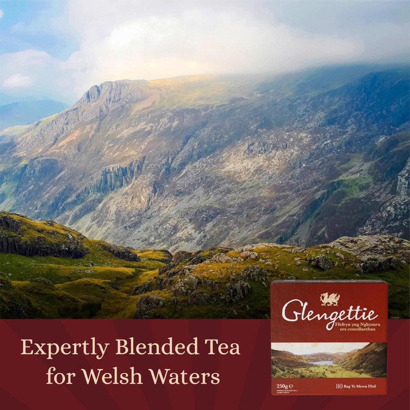 Glengettie • Black Tea Bags 250g (80 Tea Bags) •