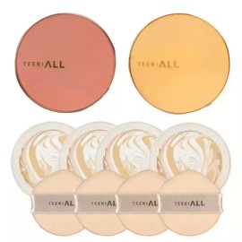 Unknown NEW 티니올 오리지널 크리미 팩트 러브콜 에디션 본품 2개 + 리필 4개 NEW TINIOL Original Creamy Pact Lovecall Edition Set 2 Main Units + 4 Refills [Love Call Edition No. 21 Set]