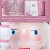 Veemoon Christmas Nutcracker Ornaments, Pink Nutcracker Soldier Festive Glitter Nutcracker