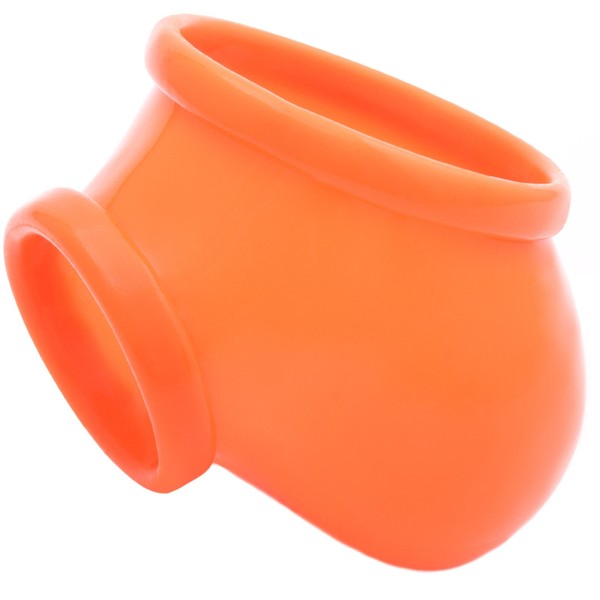 TOYLIE Ben Latex Sleeve with 3.5 cm Ring (Stretchable) on the Shaft and Scrotum Bag