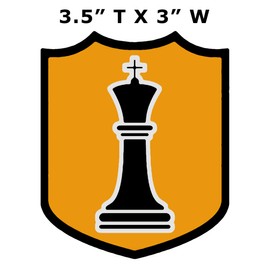 Black King Gaming Chess Piece Decorative Car Truck Window Sticker Decal Vinyl Die-Cut Badge Emblem Vacation Souvenir Travel Gear