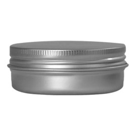 Envidrio Pomadera De Aluminio Envase Crema 100g 3.5oz (30 Piezas)