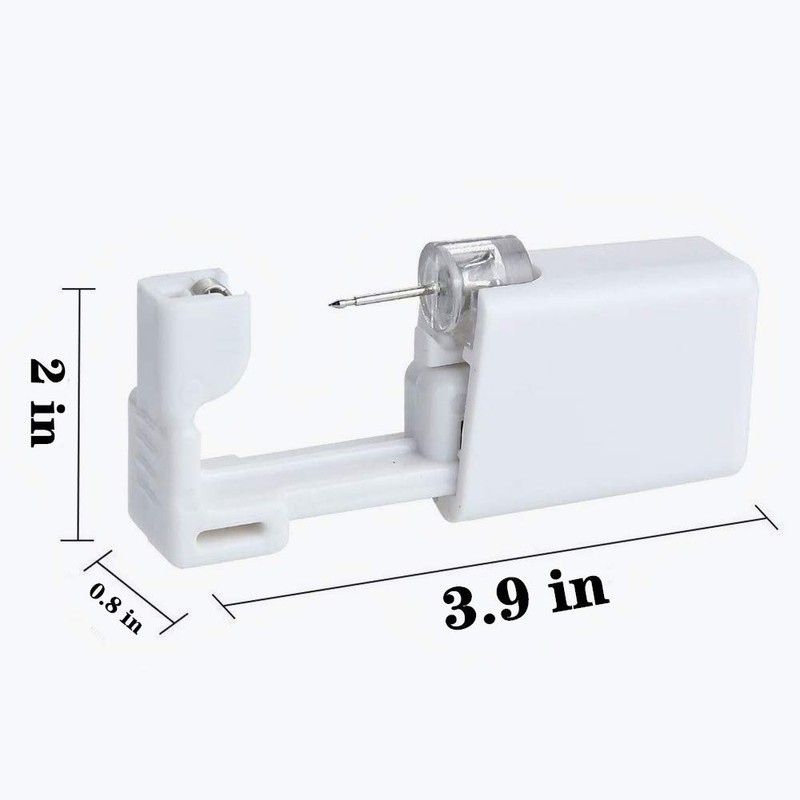 Kuesn 4 Pack Ear Piercing Gun Disposable Self Colours Ear