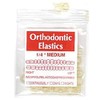 100 pack Orthodontic Elastics Bands 1/4 Inch diameter - Great